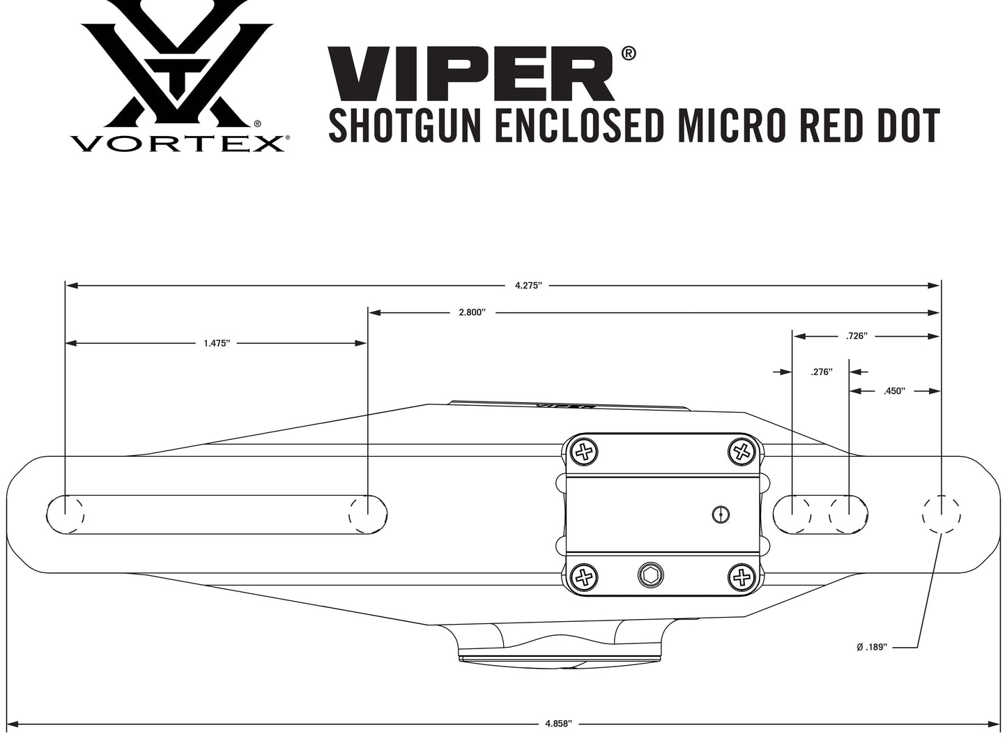 Viper Shotgun Micro Dot & Multi-Reticle